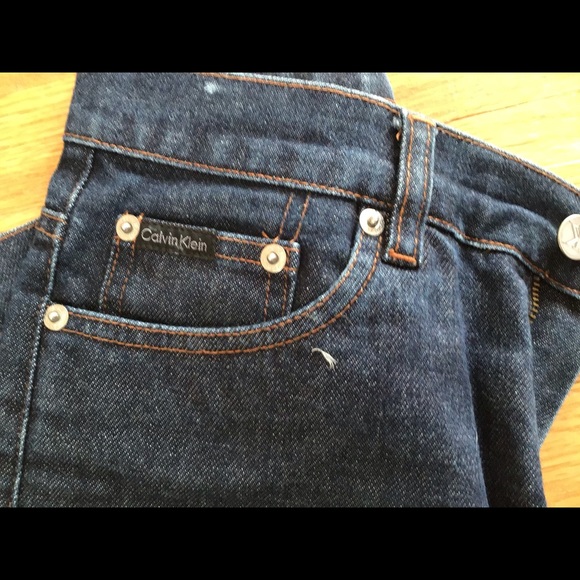 Vintage 1993 Calvin Klein 5 Pocket Jeans Size 8 - Picture 5 of 6